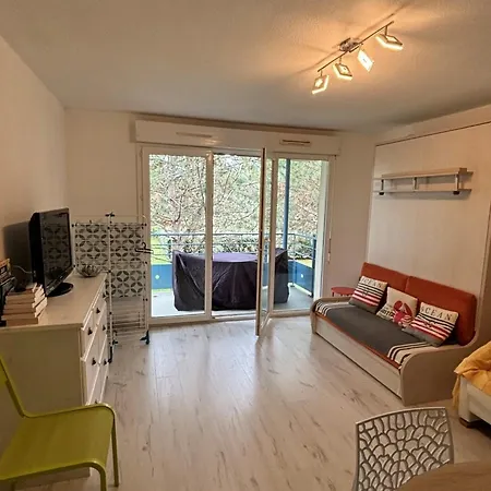Apartamento T2 Avec Piscine, Parking, A 10km De L'ocean - Fr-1-319-349